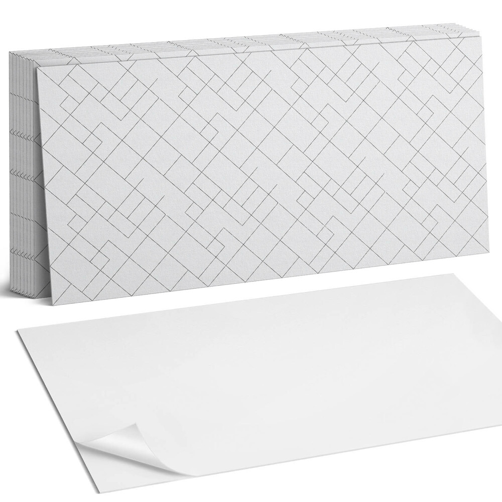 Nástěnný panel za linku Abstraktní čárový vzor