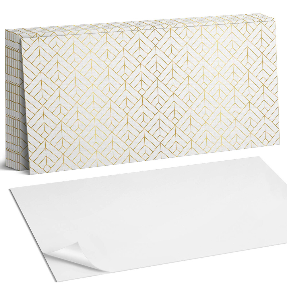 Nástěnný panel za linku 3D listový vzor