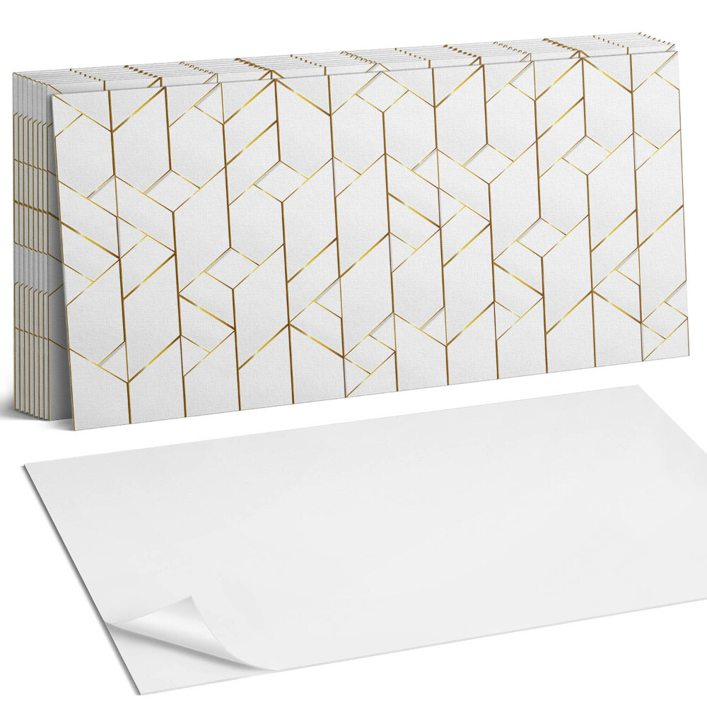 Samolepící panel na zeď Geometrický vzor čar