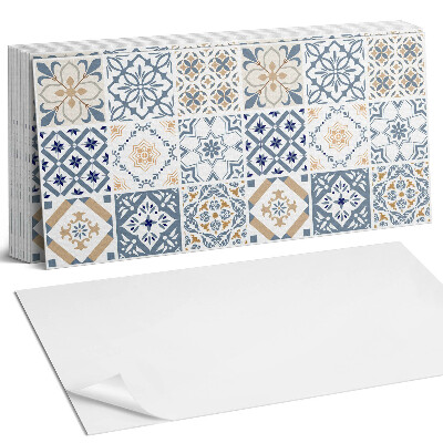 Obkladový panel do kuchyně Kostkované mozaikové vzory