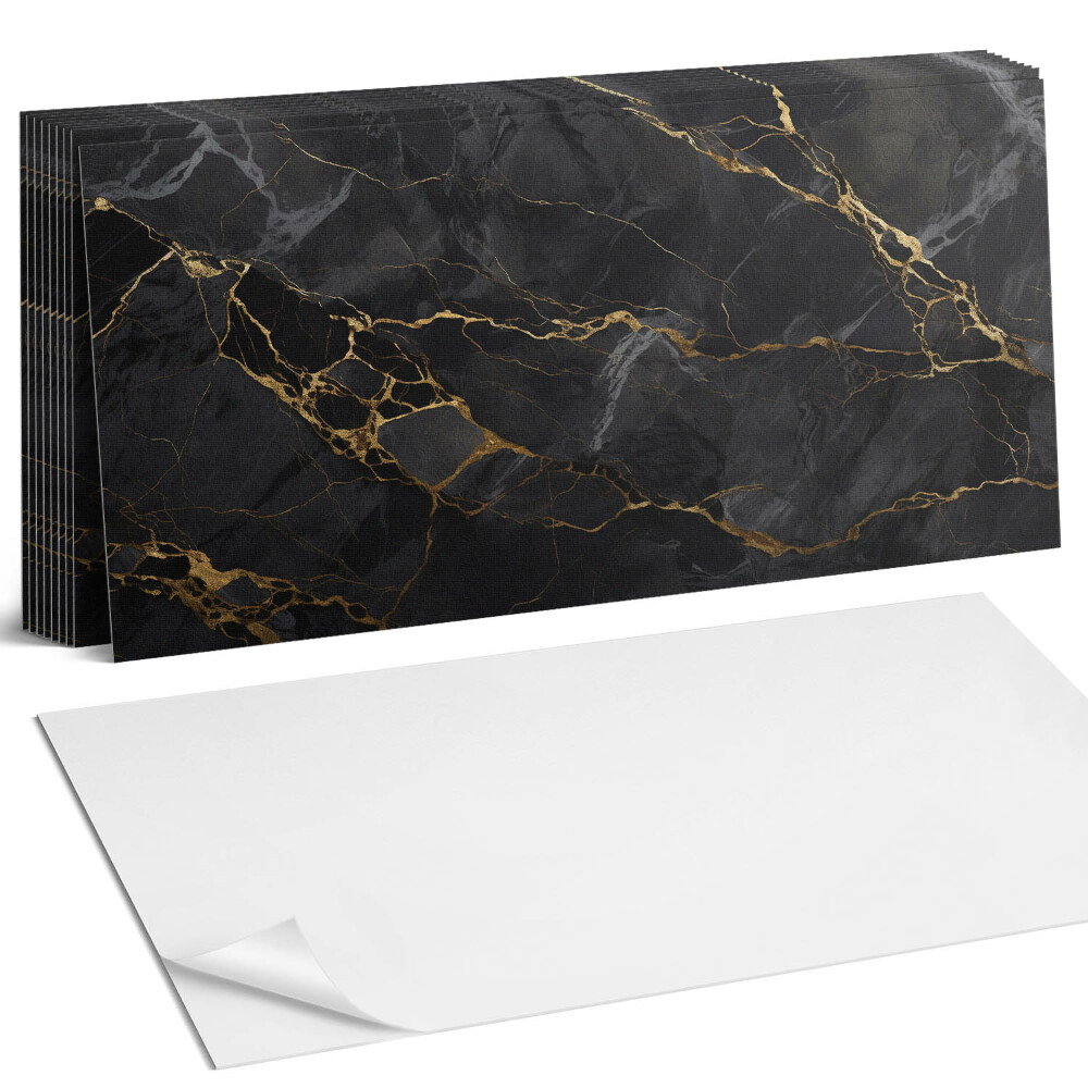 Nástěnný panel za linku Elegantní mramor s žilkami