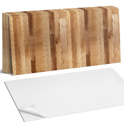 Samolepící panel na zeď Přírodní dřevěný vzor