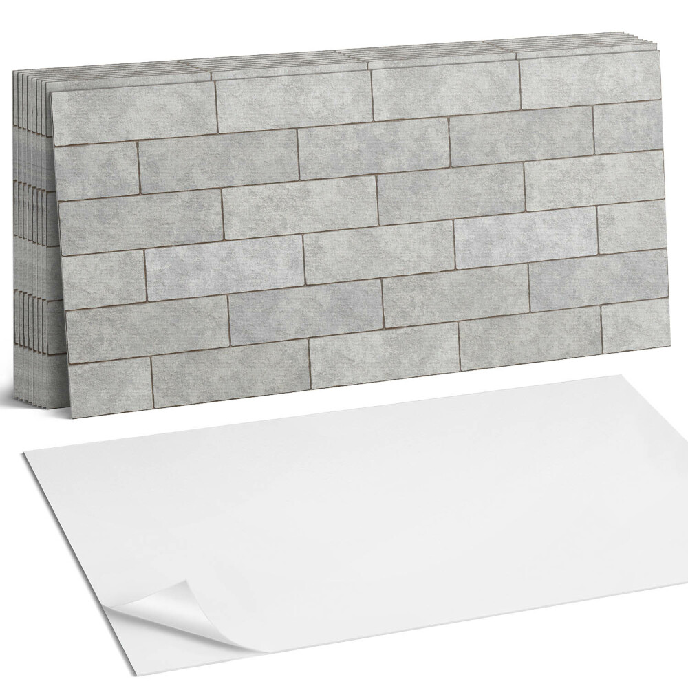 Obkladový panel do kuchyně 3D cihlový vzor