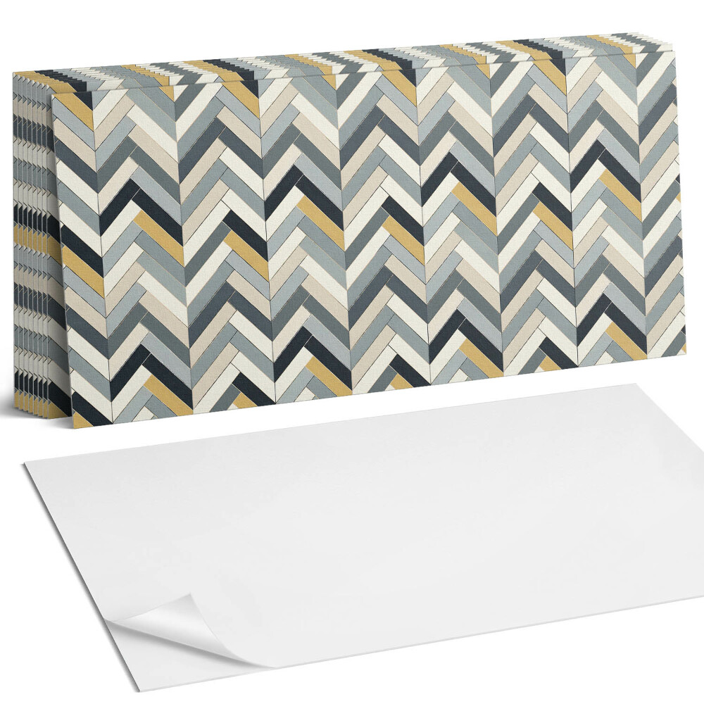 Obkladový panel do kuchyně Vzor rybí kosti