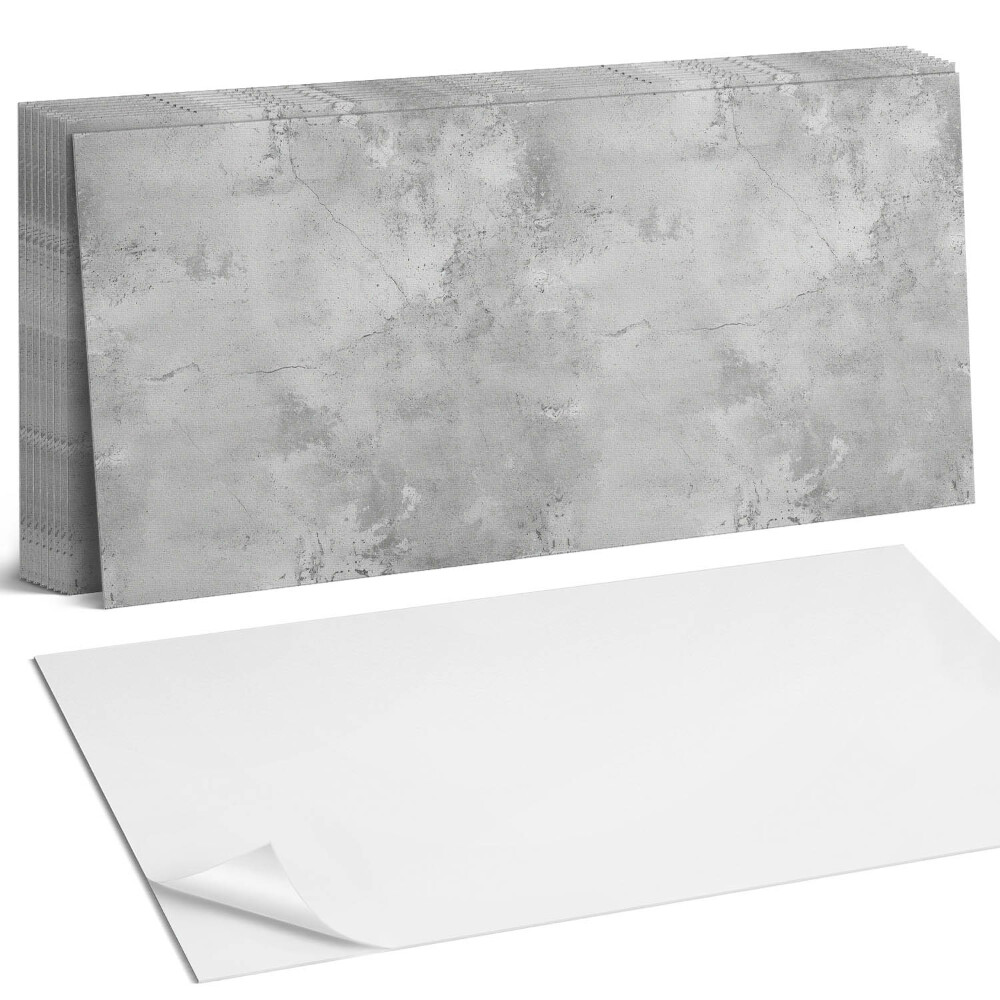 Nástěnný panel za linku Betonová textura se škrábanci