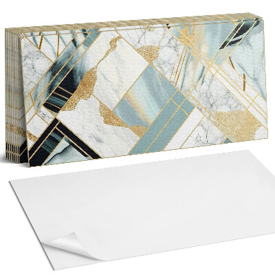 Nástěnný panel za linku Geometrie mramorových vzorů