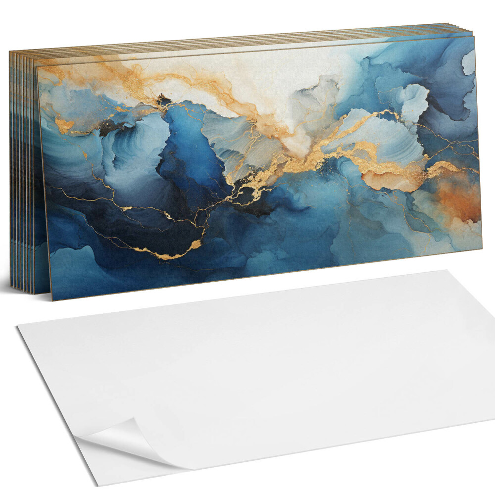 Samolepící panel na zeď Abstraktní vzor s vlnami