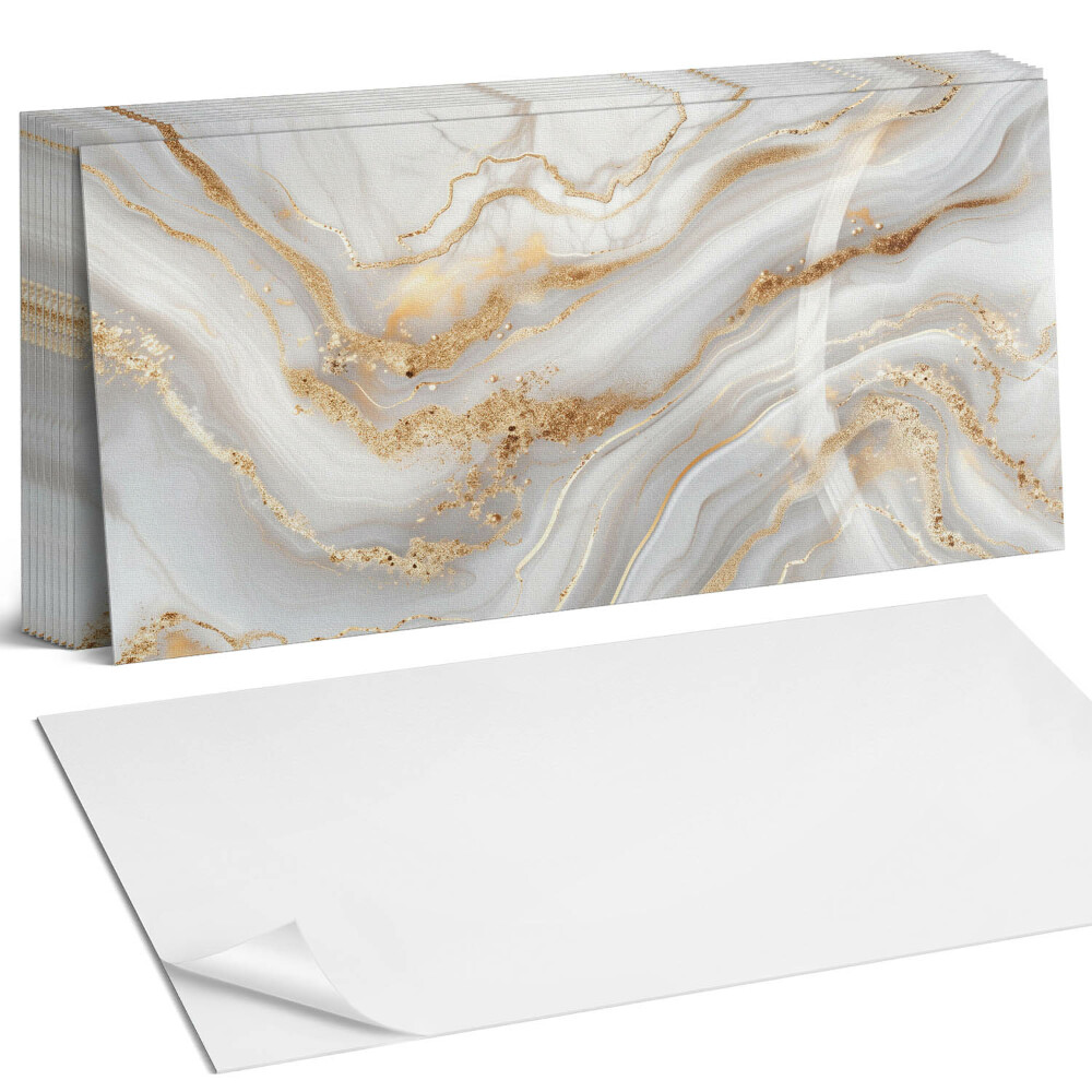 Nástěnný panel do kuchyně Abstraktní vlny s detaily