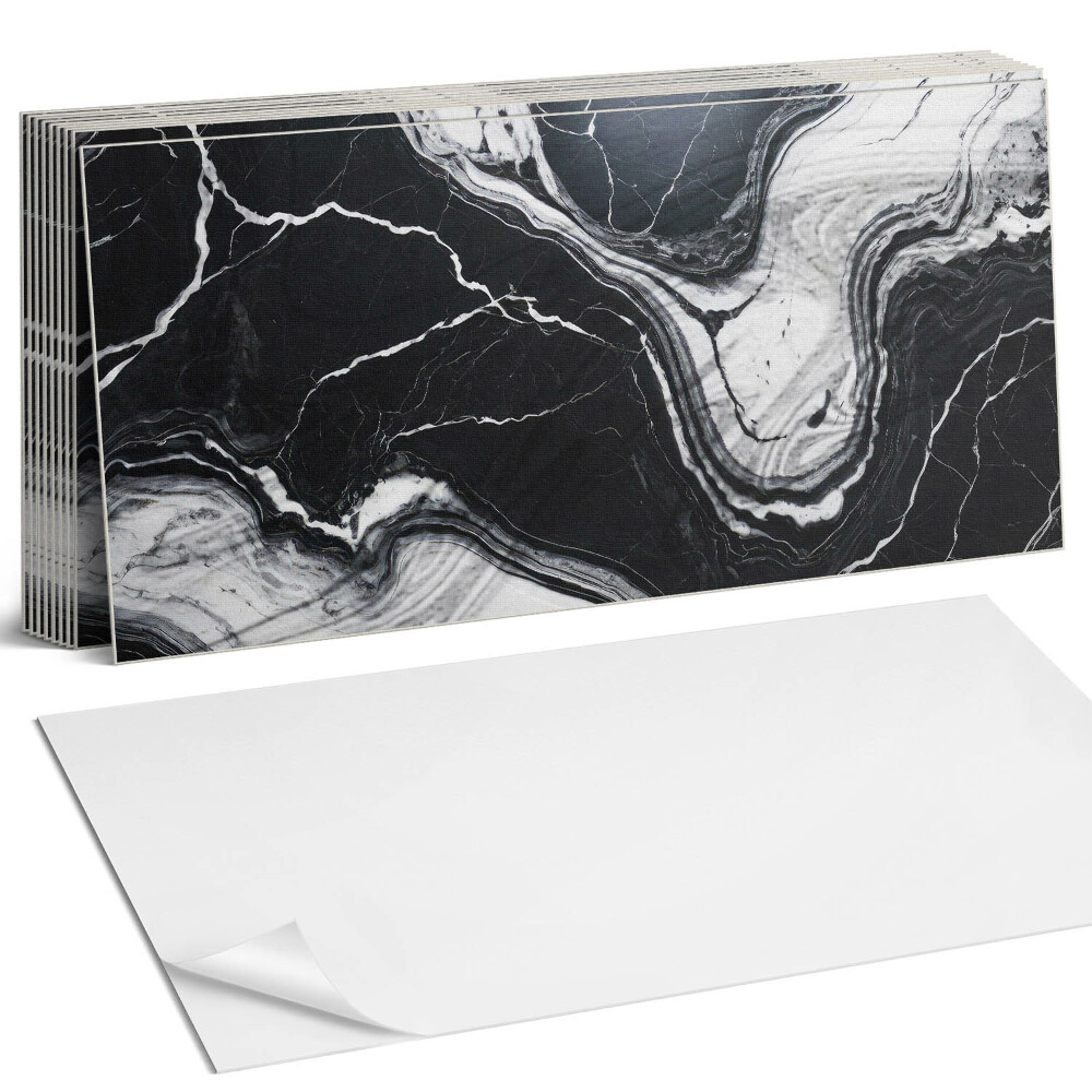 Nástěnný panel za linku Abstraktní mramorový vzor