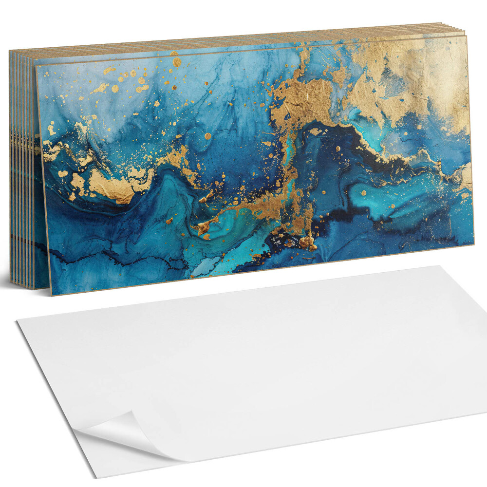 Samolepící panel na zeď Abstraktní vodní vzor