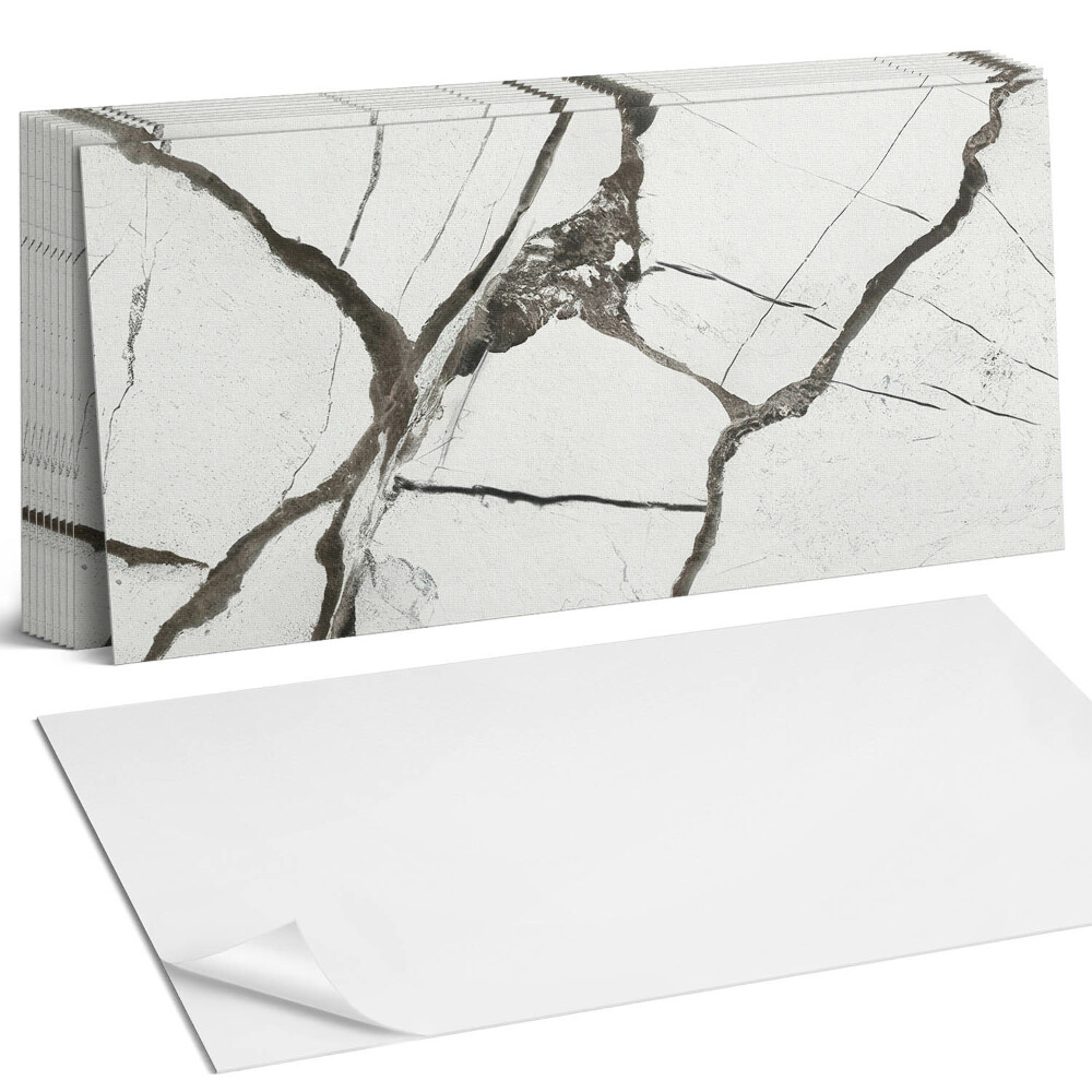 Nástěnný panel za linku Mramorový vzor s žilkami