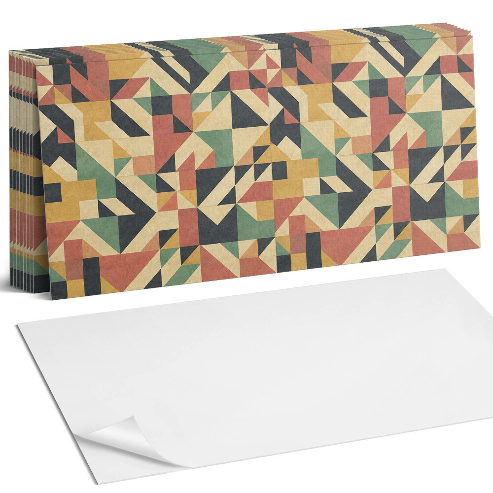 Obkladový panel do kuchyně Abstraktní geometrický vzor