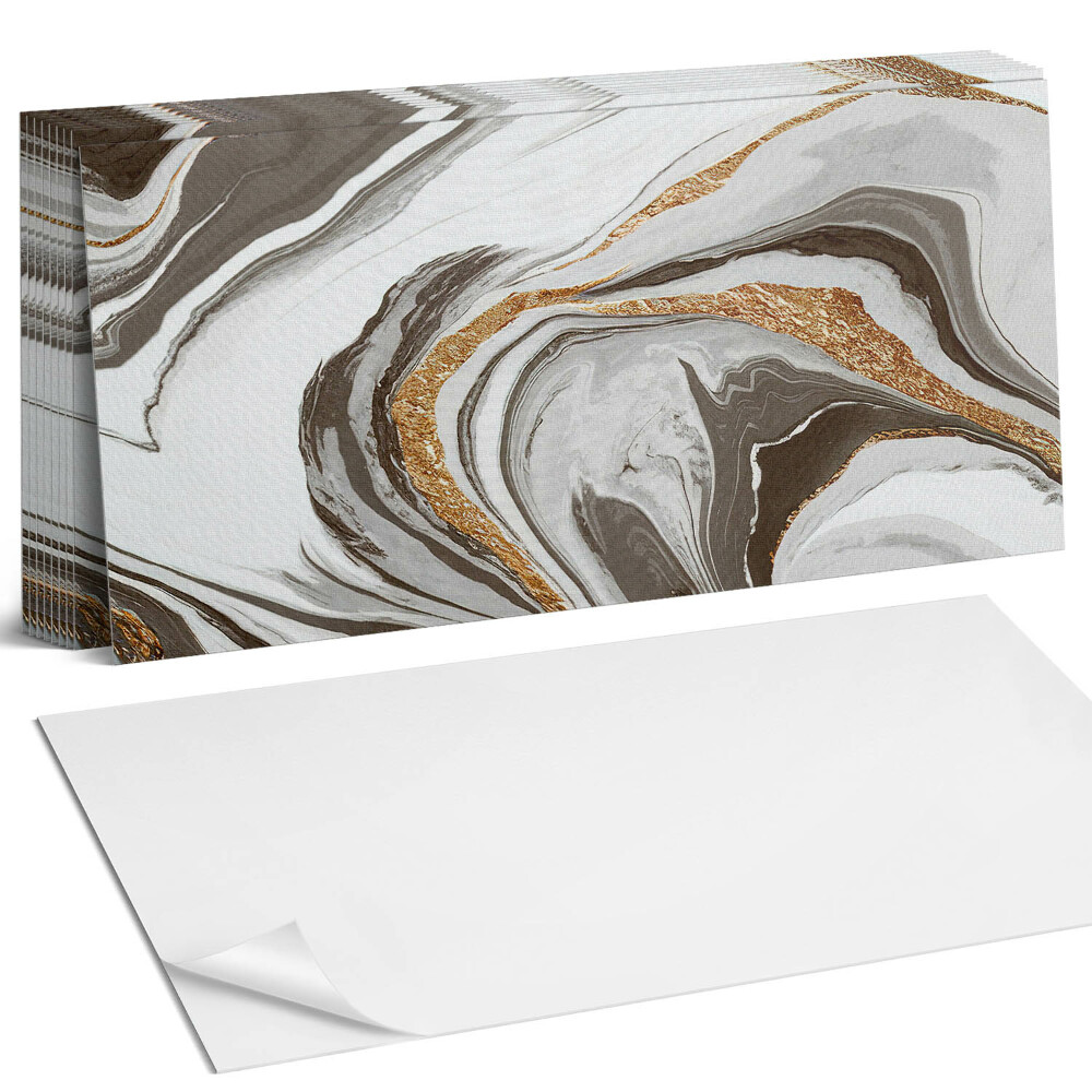 Nástěnný panel za linku Vlny abstraktních vzorů