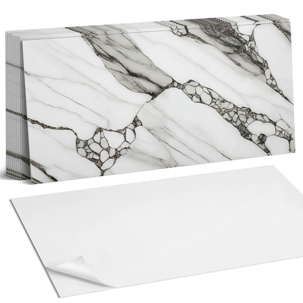 Obkladový panel do kuchyně Mramorový vzor s žilkami