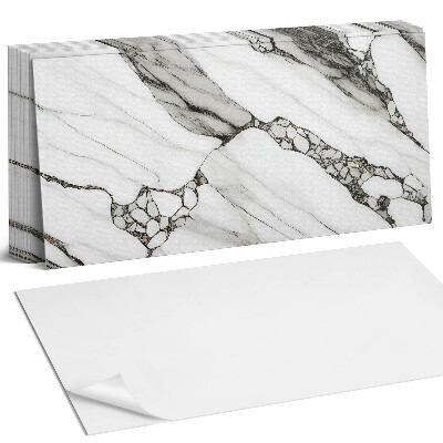 Obkladový panel do kuchyně Mramorový vzor s žilkami