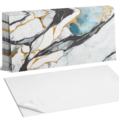 Nástěnný panel do kuchyně Mramorový vzor s žilkami