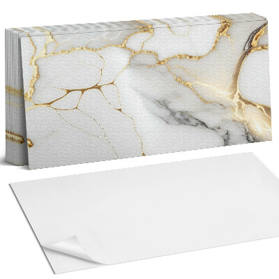 Nástěnný panel za linku Elegantní mramorový vzor