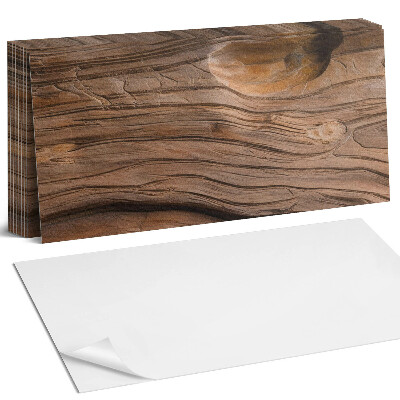 Nástěnný panel do kuchyně Přírodní dřevěná textura