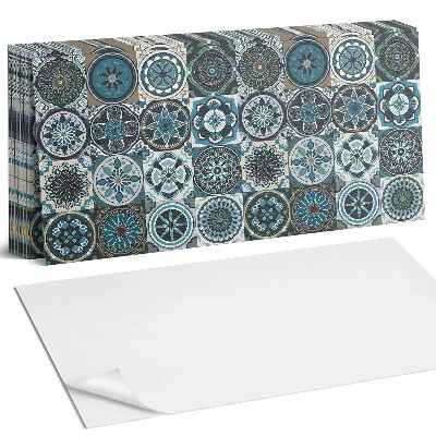 Obkladový panel na stěnu Kostkované mozaikové vzory