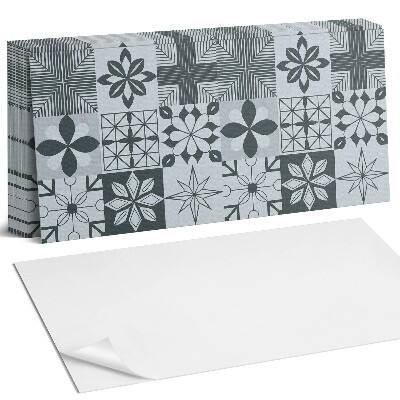 Obkladový panel na stěnu Geometrické vzory v mozaice