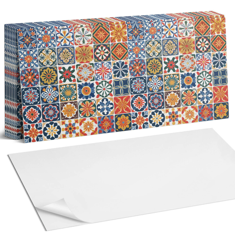 Obkladový panel do kuchyně Mozaikové dlaždicové vzory