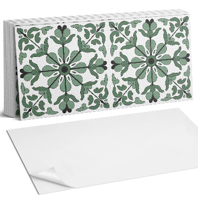 Obkladový panel na stěnu Rostlinný vzor se symetrií