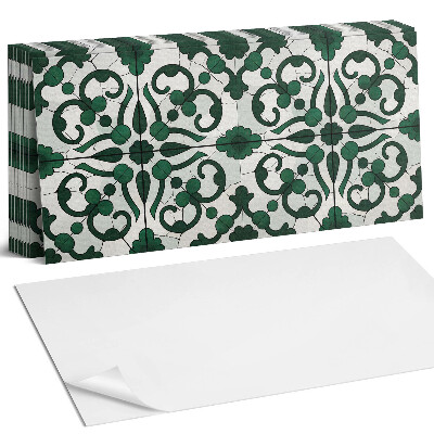 Samolepící panel na zeď Rostlinný vzor s ornamenty