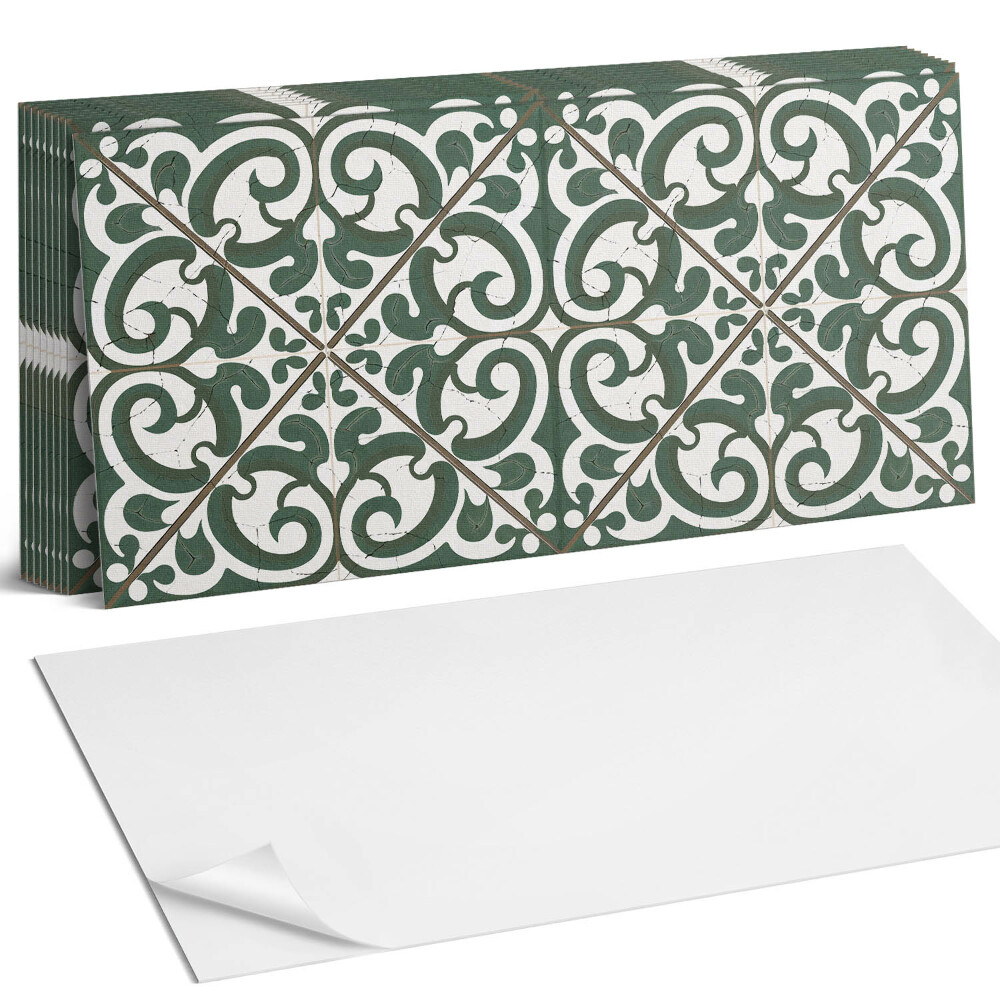 Obkladový panel do kuchyně Vzor s rostlinnými motivy