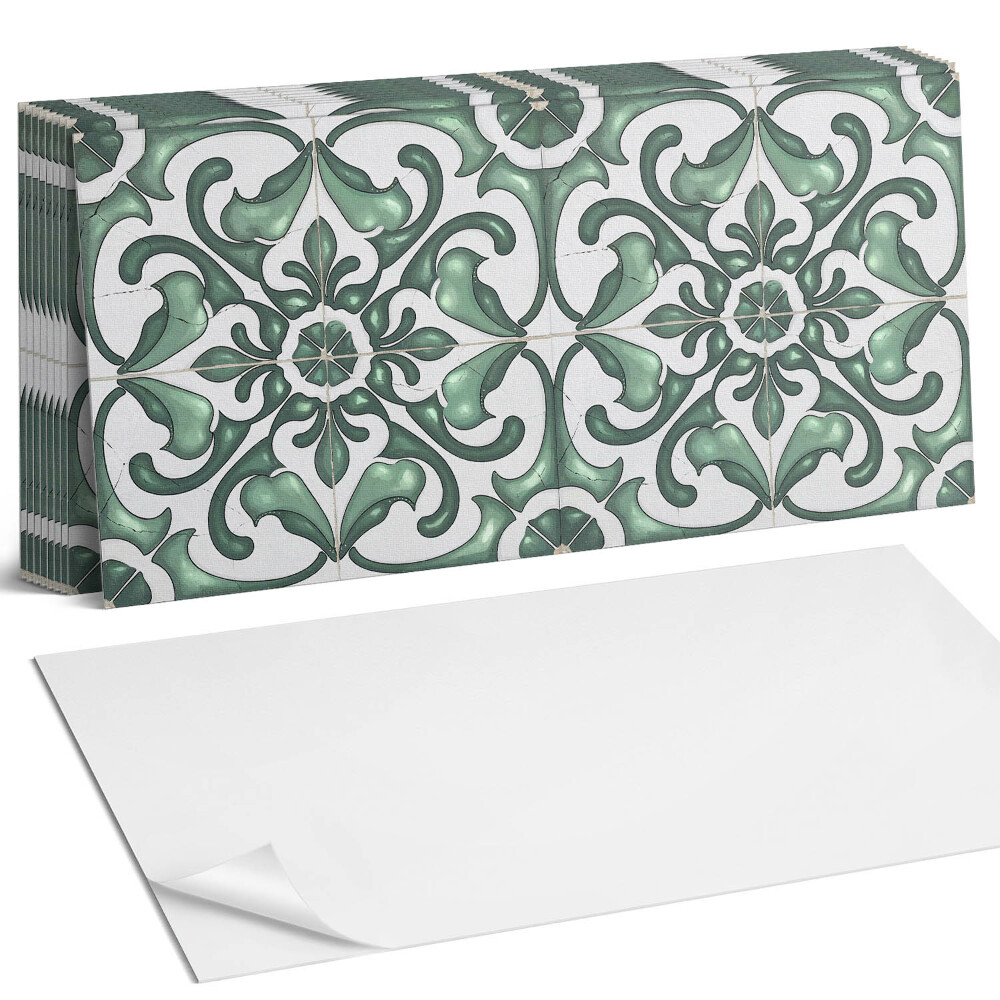 Nástěnný panel za linku Vzor s elegantními motivy