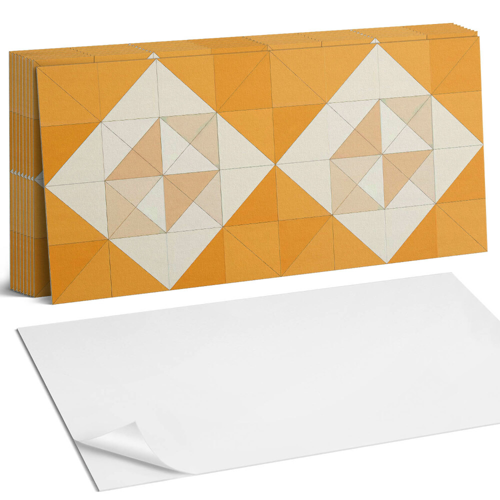 Nástěnný panel do kuchyně Geometrický diamantový vzor