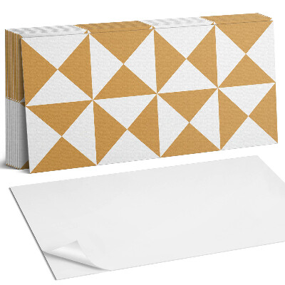 Obkladový panel do kuchyně Geometrický trojúhelníkový vzor