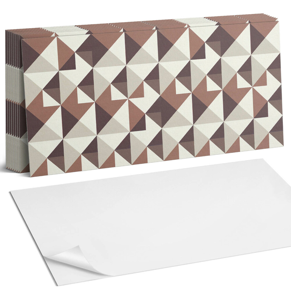 Obkladový panel na stěnu Geometrický vzor s trojúhelníky