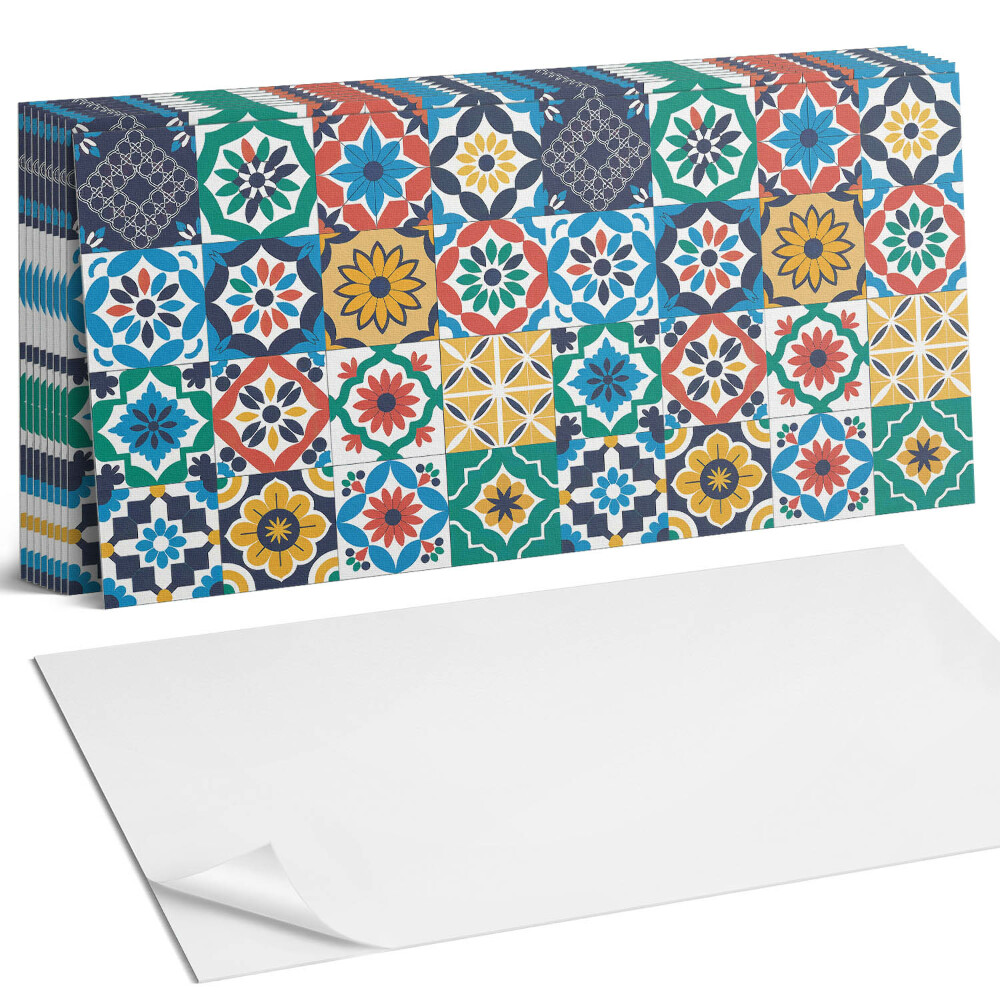 Obkladový panel na stěnu Mozaikové vzory v rozvržení