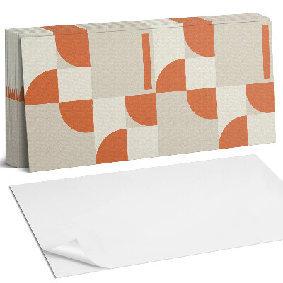 Samolepící panel na zeď Abstraktní uspořádání tvarů