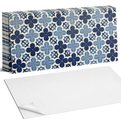 Obkladový panel do kuchyně Geometrický květinový vzor