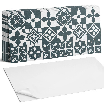 Obkladový panel na stěnu Geometrické vzory v dlaždicích