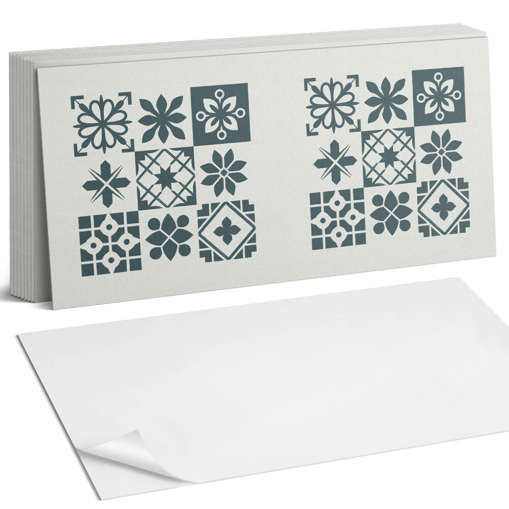 Samolepící panel na zeď Geometrické vzory v rozvržení