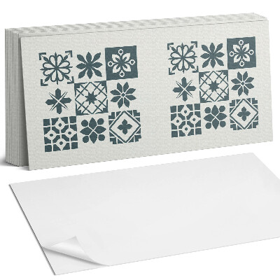 Samolepící panel na zeď Geometrické vzory v rozvržení