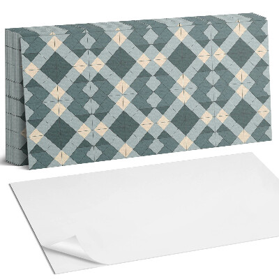 Nástěnný panel do kuchyně Geometrický diamantový vzor