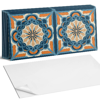 Obkladový panel na stěnu Mandalový vzor s květinovým motivem