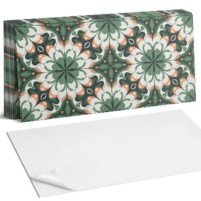 Obkladový panel na stěnu Stylový rostlinný vzor