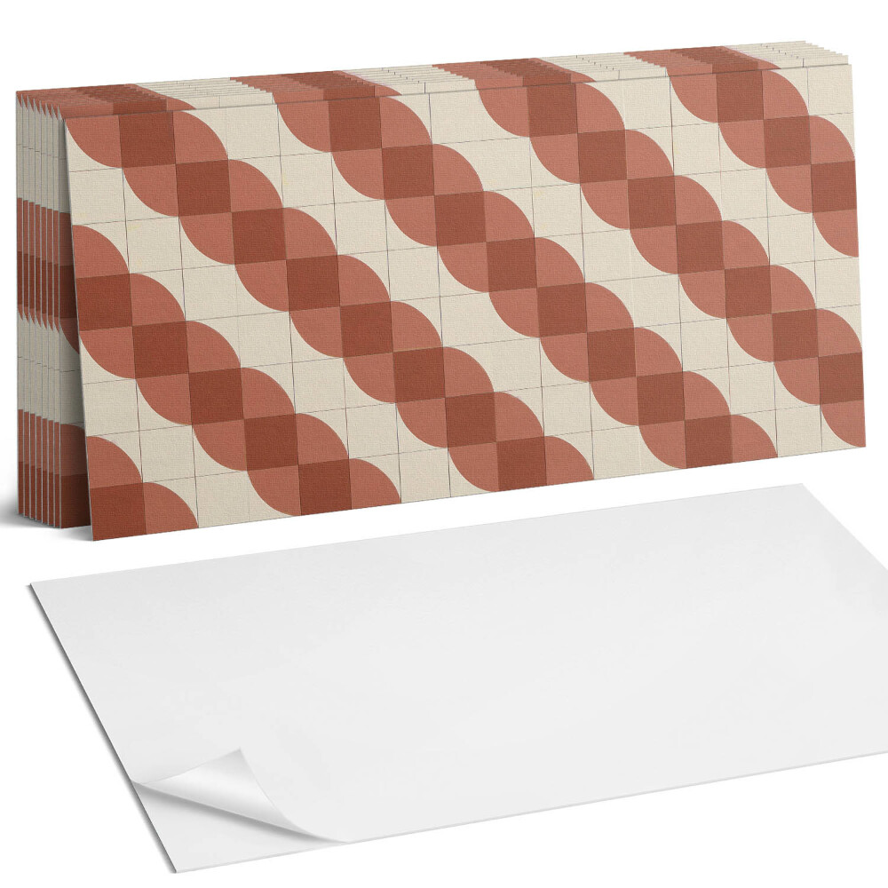 Samolepící panel na zeď Geometrický vlnitý vzor