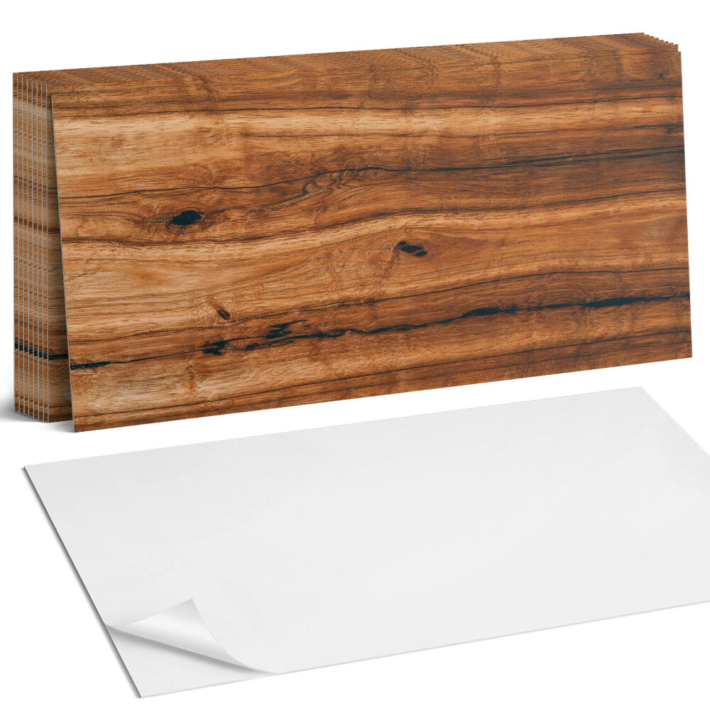 Nástěnný panel do kuchyně Přírodní dřevěný vzor