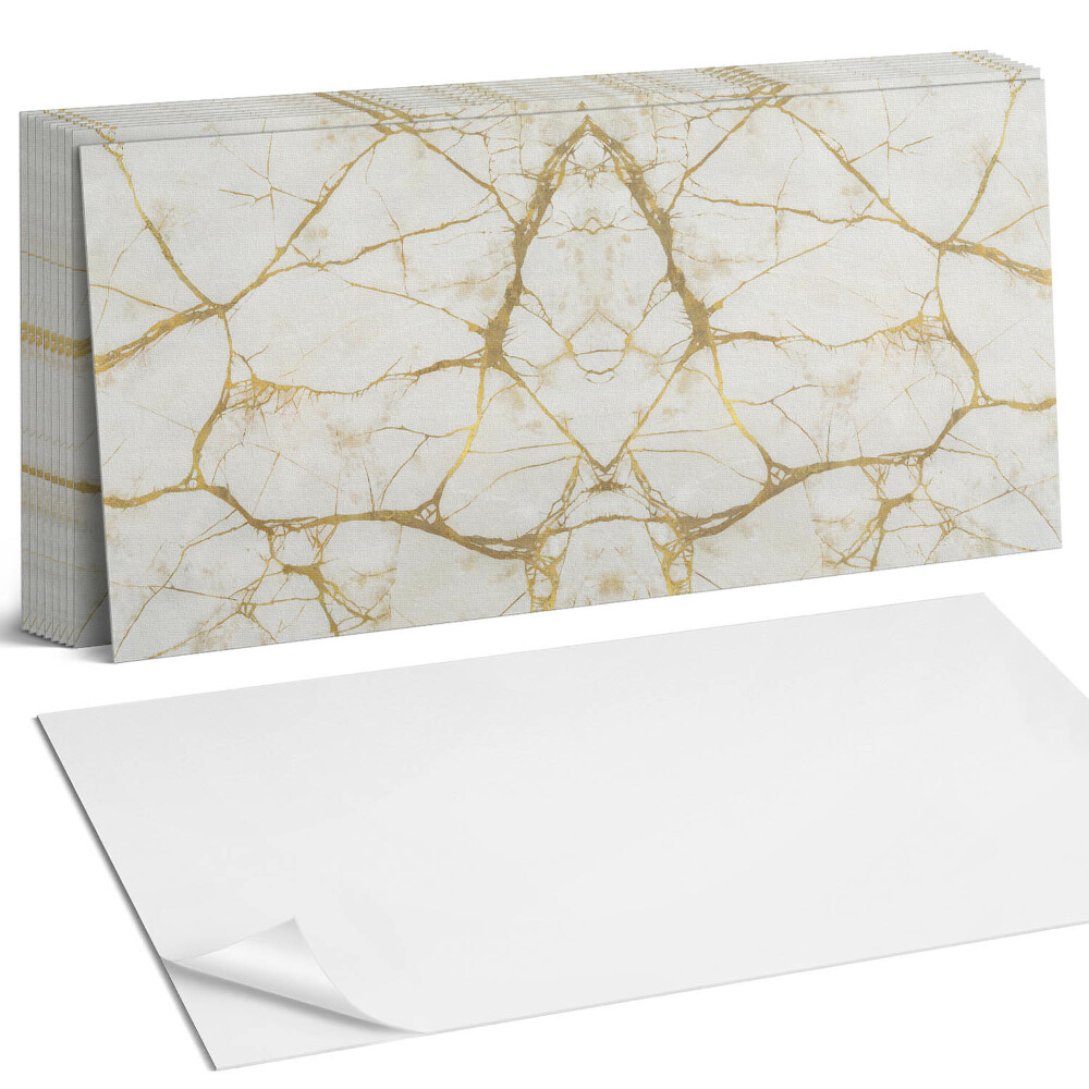 Nástěnný panel do kuchyně Mramorový vzor s žilkami