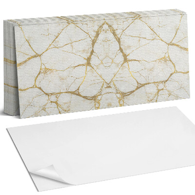 Nástěnný panel do kuchyně Mramorový vzor s žilkami