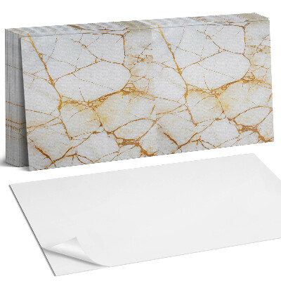 Nástěnný panel za linku Elegantní mramorový vzor