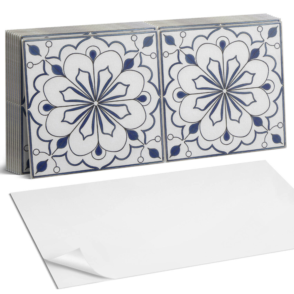 Obkladový panel na stěnu Květinový keramický vzor