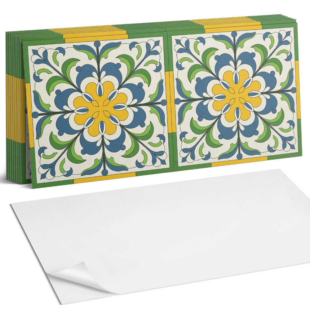 Obkladový panel do kuchyně Květinový motiv s listy