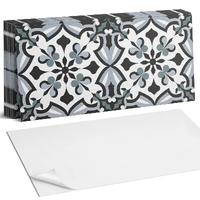 Nástěnný panel do kuchyně Stylový rostlinný vzor