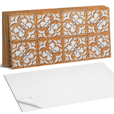 Obkladový panel na stěnu Vzor s květinovými motivy